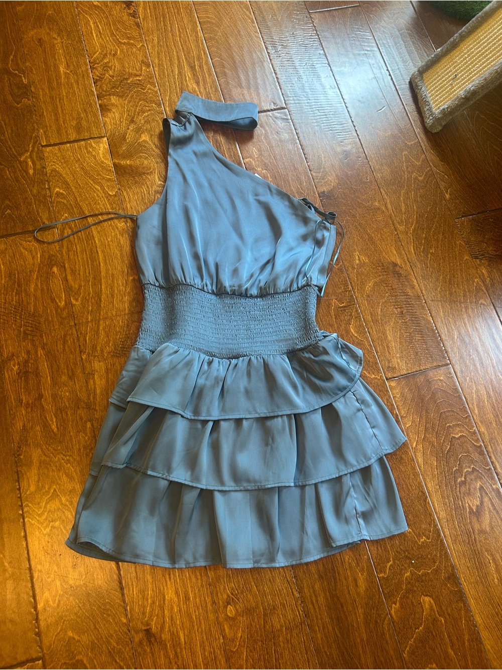 Le Lis Collection ruffled one-shoulder mini dress